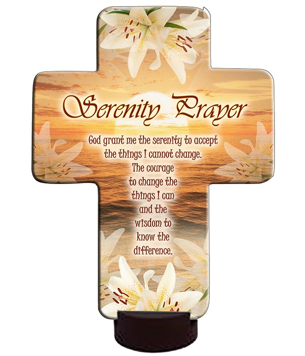 Naturally Irish - Prayer: Serenity Prayer Lilies & Sunset - 120499 ...